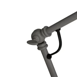 Lampe arc Aude - métal - gris H62 cm - Atmosphera