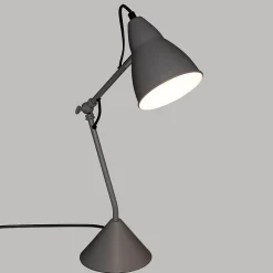 Lampe arc Aude - métal - gris H62 cm - Atmosphera
