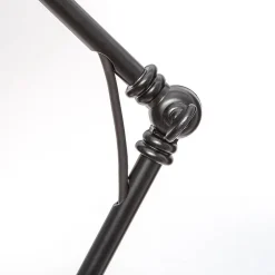 Lampe Aude noire - métal H62 cm - Atmosphera