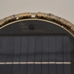 Lampe baladeuse extérieur LED intégrée Lagora Little Garden IP44 blanc chaud + RGB H.28 x Ø22 cm