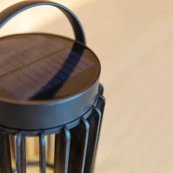 Lampe baladeuse extérieur LED intégrée solaire Kozy Little Garden 300lm IP44 blanc chaud H.18,5 x Ø13,7 cm