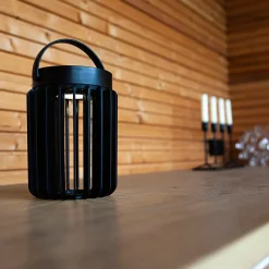 Lampe baladeuse extérieur LED intégrée solaire Kozy Little Garden 300lm IP44 blanc chaud H.18,5 x Ø13,7 cm