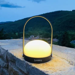 Lampe baladeuse sans fil DAY Noir Acier H22CM