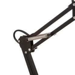 Lampe Bren - métal - noir - H55 - 8 cm - Atmosphera