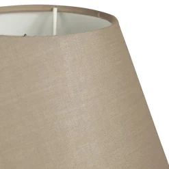 Lampe Charme en bois coloris taupe