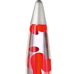 Lampe d'ambiance vintage rouge, forme fusée - Trio - Lava