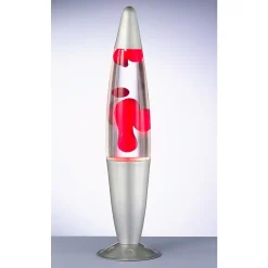 Lampe d'ambiance vintage rouge, forme fusée - Trio - Lava