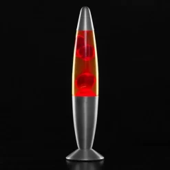 Lampe d'ambiance vintage rouge, forme fusée - Trio - Lava