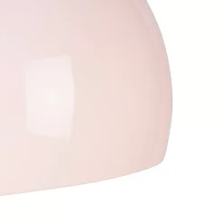 Lampe d'arc intelligente chromée avec abat-jour blanc, y compris Wifi A60 - Arc Basic