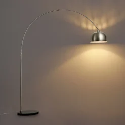 Lampe d'arche moderne en acier réglable - Grande