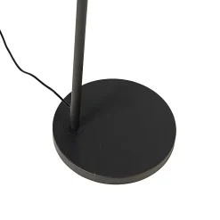 Lampe d'arche moderne noire avec or - Arc Basic
