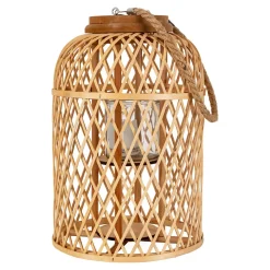 Lampe décorative 'KORBINIAN' avec bougie solaire LED, hauteur : 38 cm LED LM dans la bougie