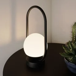 Lampe décorative LED intégrée USB Ruble 200lm 3W IP44 noir