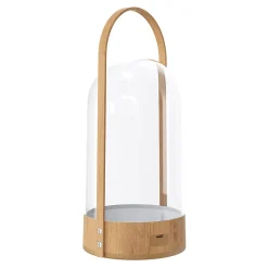 Lampe décorative LED intégrée USB Quamino 200lm 2.7W IP44 effet Bois