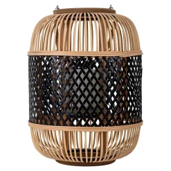 Lampe décorative solaire KORBINIAN avec effet flamme H : 31,5 cm