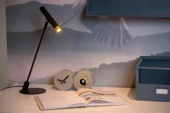 Lampe de bureau ALEC en métal avec 1xG9 - Noir - Lucide