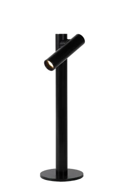 Lampe de bureau ANTRIM en aluminium avec LED intégré - Noir - Lucide