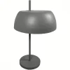 Lampe de bureau avec abat-jour en métal gris H54 cm - POLY 5621