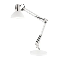 Lampe de bureau blanche - Fischer & Honsel - Pit
