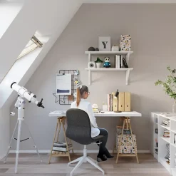 Lampe de bureau en acier 1 ampoule 3000K - 14.5x19.5x43cm Sollux