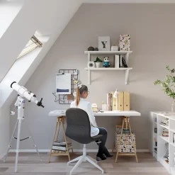 Lampe de bureau en acier 1 lampes 14.5x19.5x43cm Sollux