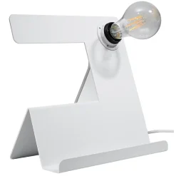 Lampe de bureau en acier 1 lampes 25x13x24cm Sollux