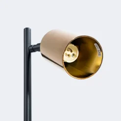 Lampe de bureau en acier 1 lampes 13x15x44cm Sollux