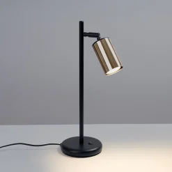 Lampe de bureau en acier 1 lampes 13x15x44cm Sollux