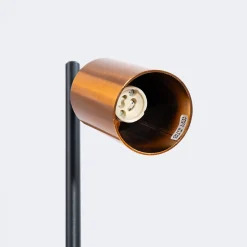 Lampe de bureau en acier 1 lampes 13x15x44cm Sollux