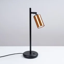 Lampe de bureau en acier 1 lampes 13x15x44cm Sollux