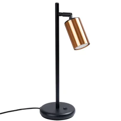 Lampe de bureau en acier 1 lampes 13x15x44cm Sollux