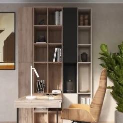 Lampe de bureau en acier 1 lampes 14x20x43cm Sollux