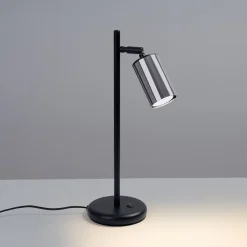 Lampe de bureau en acier 1 lampes 13x15x44cm Sollux