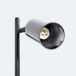 Lampe de bureau en acier 1 lampes 13x15x44cm Sollux