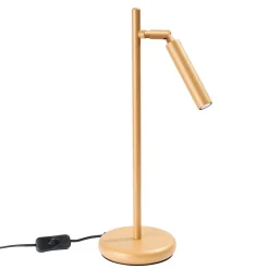 Lampe de bureau en acier 1 ampoule 3000K - 14x20x43cm Sollux