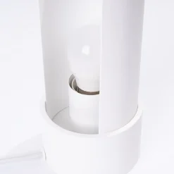 Lampe de bureau en acier 1 lampes 10x10x21cm Sollux