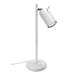 Lampe de bureau en acier 1 ampoule 3000K - 14.5x19.5x43cm Sollux