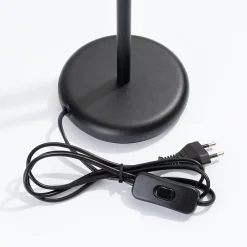 Lampe de bureau en acier 1 ampoule 4000K - 14x20x43cm Sollux