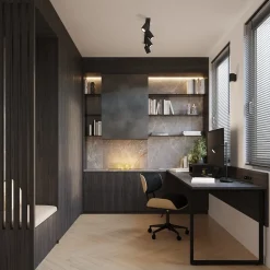 Lampe de bureau en aluminium 1 lampes 14.5x19.5x43cm Sollux