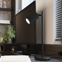 Lampe de bureau en aluminium 1 lampes 14.5x19.5x43cm Sollux