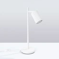 Lampe de bureau en aluminium 1 ampoule 4000K - 14.5x19.5x43cm Sollux