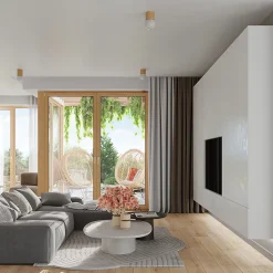 Lampe de bureau en bois 1 ampoule 4000K - 12x12x21cm Sollux