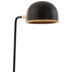 Lampe de bureau en métal noir 23x18x48 cm