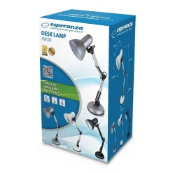 Lampe de bureau Esperanza ELD112K Noir (39 x 15,3 x 63 cm)