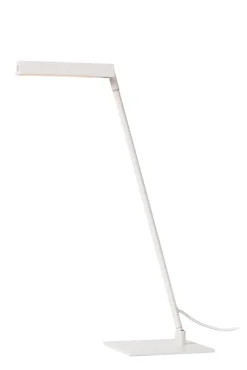 Lampe de bureau LAVALE en métal avec LED intégré - Blanc - Lucide