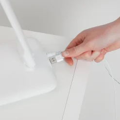 Lampe de bureau LED intégrée variable Conjola 600lm 12W IP20 variable GoodHome blanc