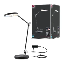 Lampe de bureau LED Numis QI White Switch 1000lm 11W Noir