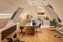 Lampe de bureau LED Numis QI White Switch 1000lm 11W Noir