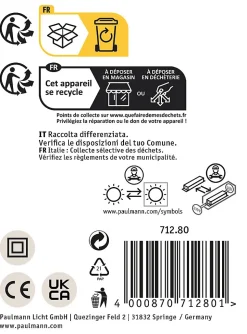 Lampe de bureau LED Odila Tunable White 650lm 10,4W Noir mat, Chrome