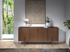 Lampe de Bureau Élégante en Acier Doré et Verre Transparent pour un Éclairage Moderne